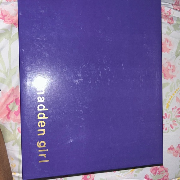 Madden Girl Brown and White Lace Up Boots - Picture 7 of 9